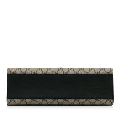 Gucci Medium GG Supreme Padlock Shoulder Bag (SHG-KEUkjB)