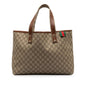 Gucci Medium GG Supreme Web Loop Tote Bag (SHG-Ew9uNi)