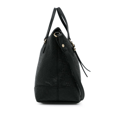 Gucci Medium Guccissima Bree Fold Over Tote (SHG-JkQbc3)