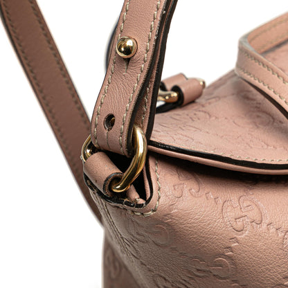 Gucci Medium Guccissima Bree Fold Over Tote