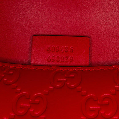 Gucci Medium Guccissima Padlock Shoulder Bag (SHG-rhl6JS)