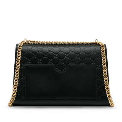 Gucci Medium Guccissima Padlock Shoulder Bag (SHG-SnYk2W)