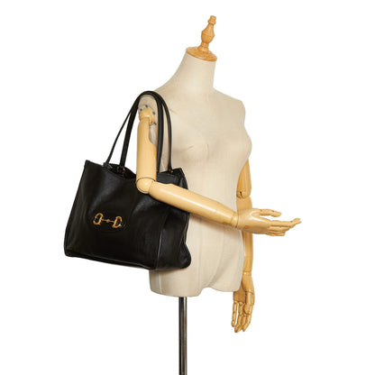 Gucci Medium Horsebit 1955 Tote Bag (SHG-icESM0)