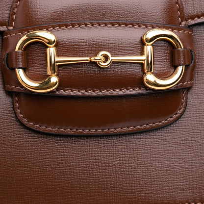Gucci Medium Leather Horsebit 1955 Shoulder Bag