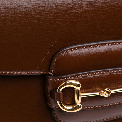 Gucci Medium Leather Horsebit 1955 Shoulder Bag