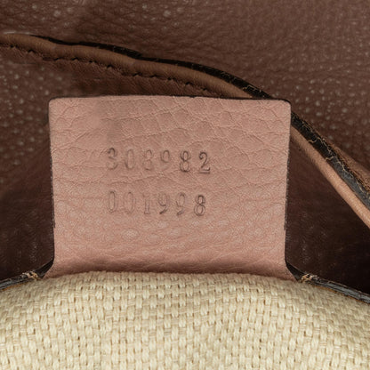 Gucci Medium Leather Soho Chain Tote (SHG-tvx6E5)