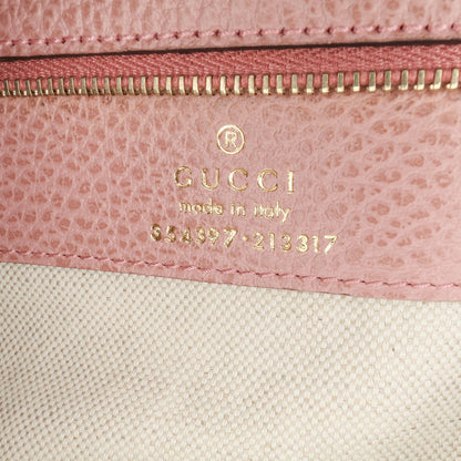 Gucci Medium Leather Swing Tote