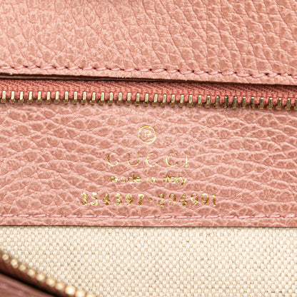 Gucci Medium Leather Swing Tote