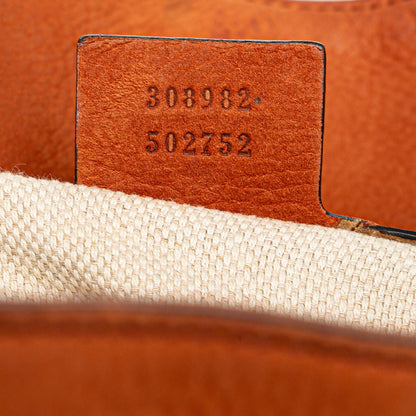 Gucci Medium Nubuck Leather Soho Chain Tote