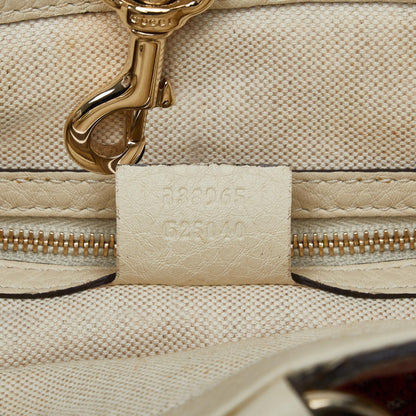 Gucci Medium Raffia Bamboo Shopper Tote (SHG-huzjM4)