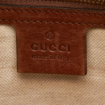 Gucci Medium Ribot Horse Head Tote Bag (SHG-4pAauu)