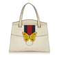 Gucci Medium Web Linea Butterfly Totem Satchel (SHG-31390)