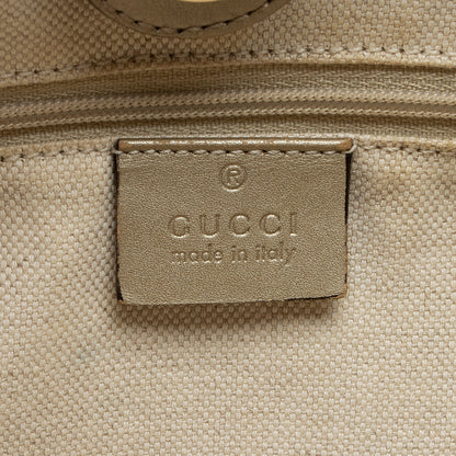 Gucci Metallic GG Canvas Sukey Large Tote