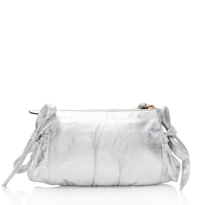 Gucci Metallic Leather Hysteria Small Clutch (SHF-hs8Ncf)