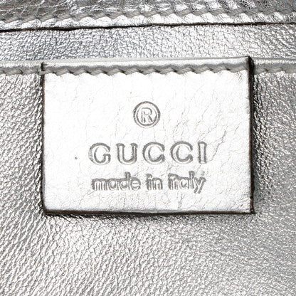 Gucci Metallic Leather Hysteria Small Clutch (SHF-hs8Ncf)