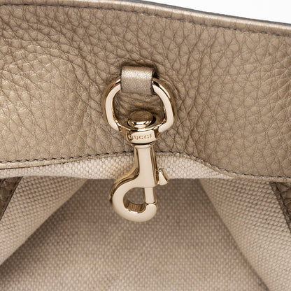 Gucci Metallic Leather Soho Medium Shoulder Bag (SHF-WsyCup)