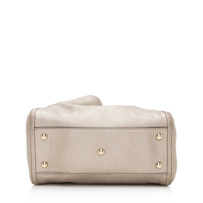 Gucci Metallic Leather Soho Small Tote (SHF-21667)