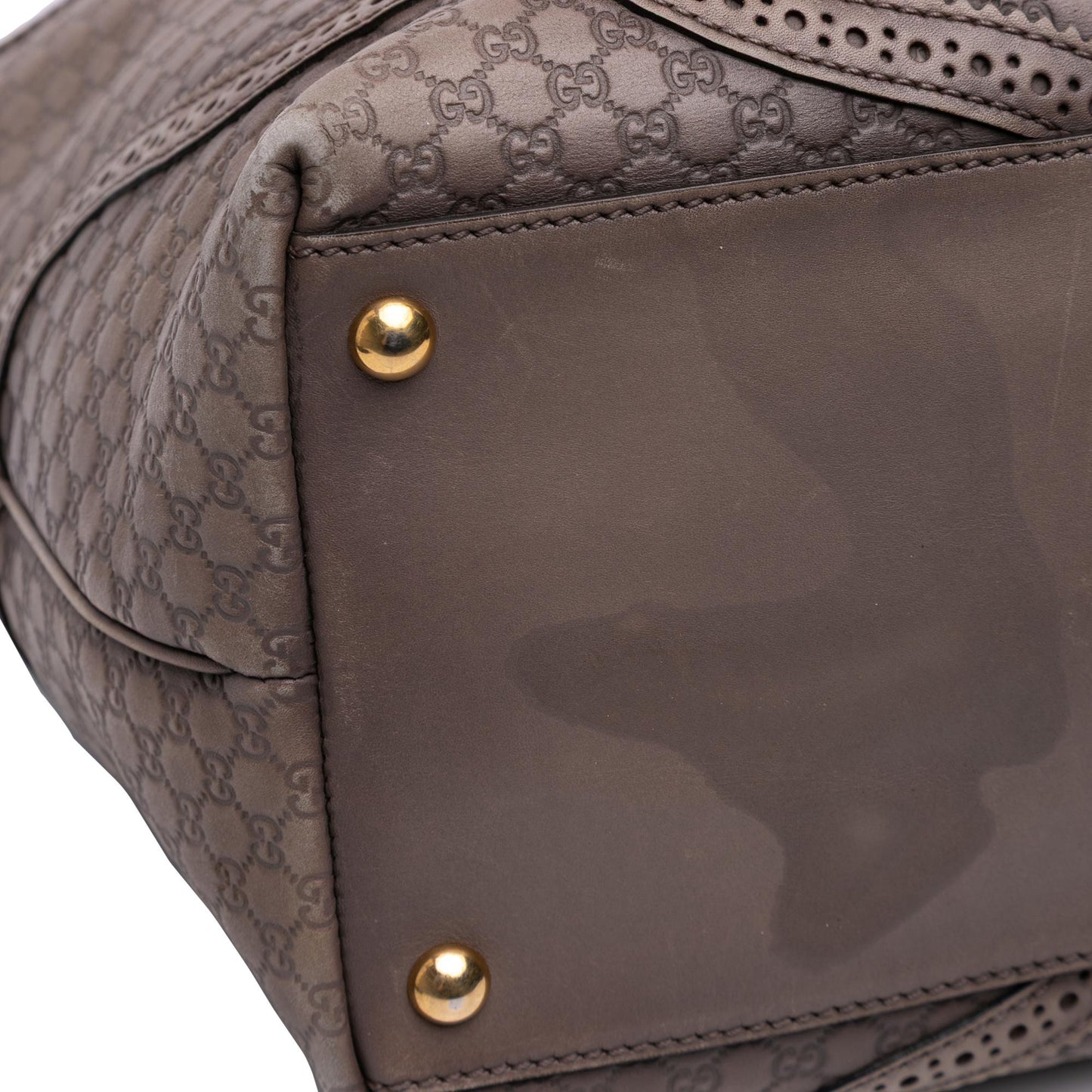 Gucci Microguccissima Brogue Duilio Tote