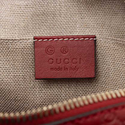 Gucci Microguccissima Leather Bree Disco Shoulder Bag (SHF-9yVrP0)