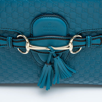 Gucci Microguccissima Leather Emily Medium Shoulder Bag