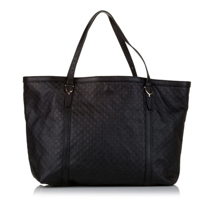 Gucci Microguccissima Nice Leather Tote Bag (SHG-31885)