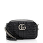 Gucci Mixed Matelasse Leather GG Marmont Aria Small Shoulder Bag (SHF-9Mi1xp)