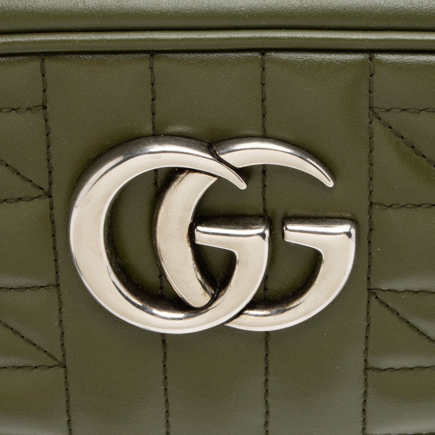 Gucci Mixed Matelasse Leather GG Marmont Aria Small Shoulder Bag