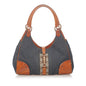 Gucci Nailhead New Jackie Denim Shoulder Bag (SHG-32985)
