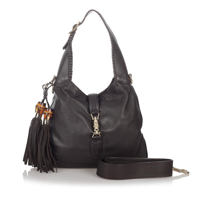 Gucci New Jackie Leather Shoulder Bag (SHG-26882)