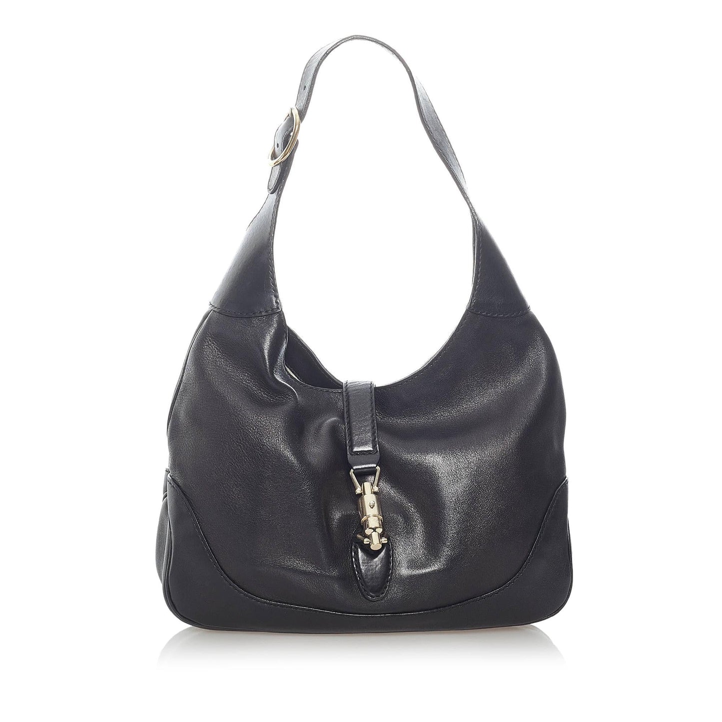 Gucci New Jackie Leather Shoulder Bag (SHG-32840)