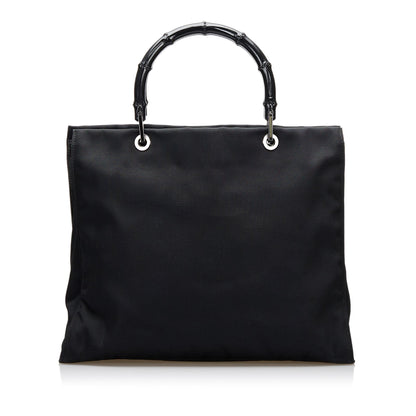Gucci Nylon Bamboo Tote Bag (SHG-36501)
