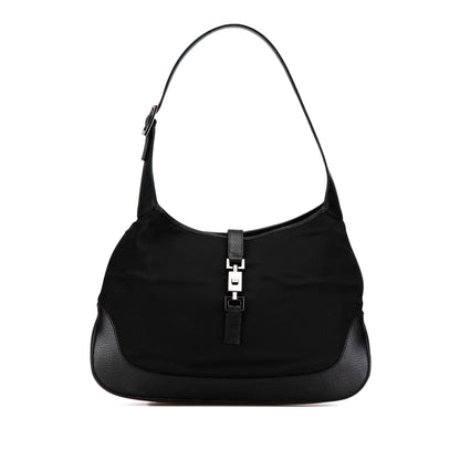 Gucci Nylon Jackie Shoulder Bag (SHG-kDXR6T)