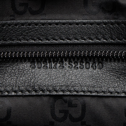 Gucci Nylon Embossed Web Large Tote