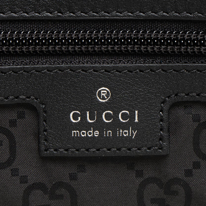 Gucci Nylon Embossed Web Large Tote