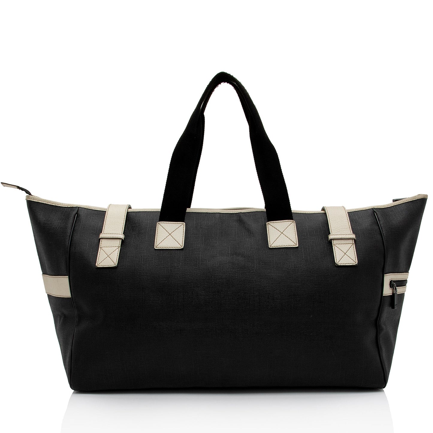 Gucci PVC Logo XL Shopper Tote (SHF-AJvk6R)