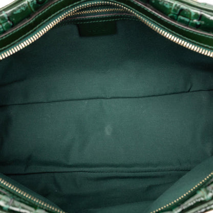 Gucci Patent Horsebit Glam Shoulder Bag