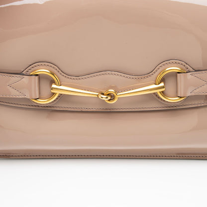 Gucci Patent Leather Bright Bit Clutch