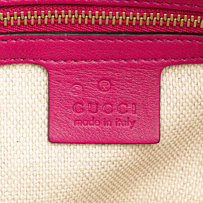 Gucci Patent Soho Chain Zip Shoulder Bag