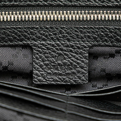 Gucci Pebbled Calfskin Portfolio Clutch