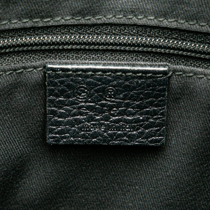Gucci Pebbled Leather Abbey D Ring Shoulder Bag
