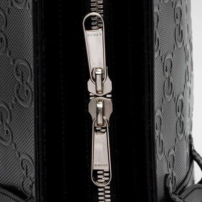 Gucci Perforated GG Embossed Zip Tote (SHF-Rjdpkd)