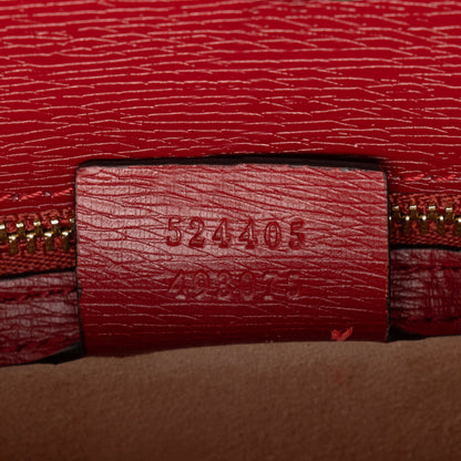Gucci Printed Calfskin Sylvie Small Shoulder Bag (SHF-6FGtNY)