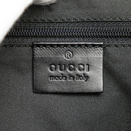 Gucci Printed Canvas Floral Jackie Shoulder Bag