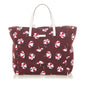 Gucci Printed Canvas Tote Bag (SHG-31677)