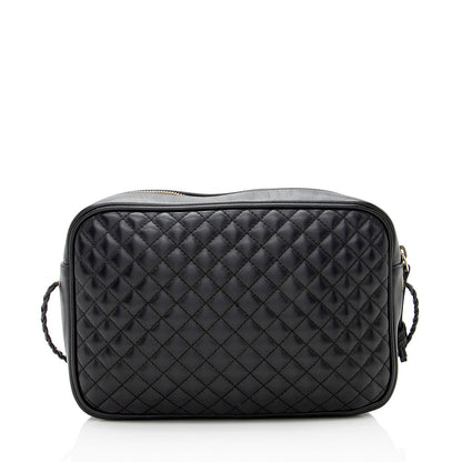 Gucci Quilted Leather Trapuntata Small Shoulder Bag (SHF-20180)
