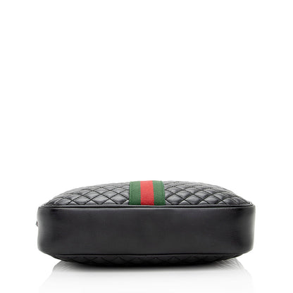 Gucci Quilted Leather Trapuntata Small Shoulder Bag (SHF-20180)