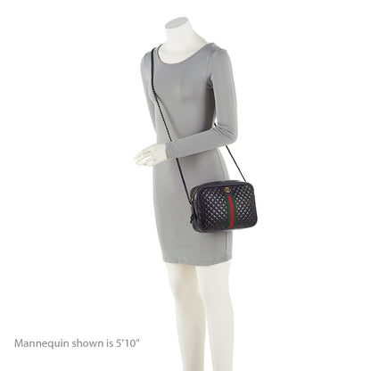 Gucci Quilted Leather Trapuntata Small Shoulder Bag (SHF-20180)
