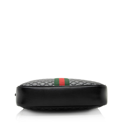 Gucci Quilted Leather Trapuntata Small Shoulder Bag (SHF-20469)
