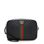 Gucci Quilted Leather Web Trapuntata Small Shoulder Bag - FINAL Sale (SHF-22403)