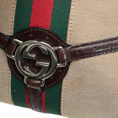 Gucci Reins Web Shoulder Bag (SHG-2amAPb)